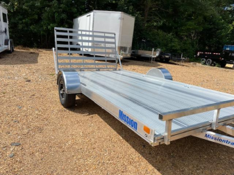 Used 2025 Mission 81"x14' Open ATV Trailer