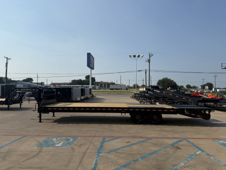 New 2025 Iron Bull FDG 16k 102x30 Flatbed Trailer