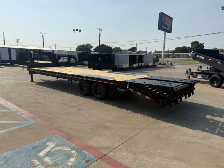 New 2025 Iron Bull FDG 16k 102x30 Flatbed Trailer