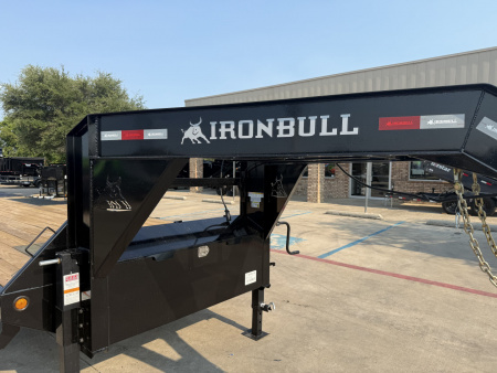 New 2025 Iron Bull FDG 16k 102x30 Flatbed Trailer