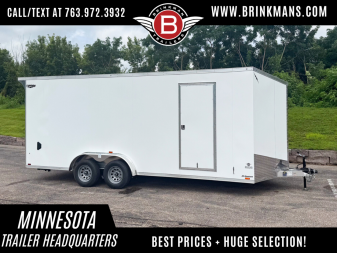 New 2025 Lightning 7.5x20 Enclosed with Ramp Door!