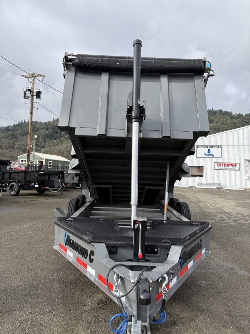 New 2026 Diamond C Trailers LPT207 14X82 Dump Trailer