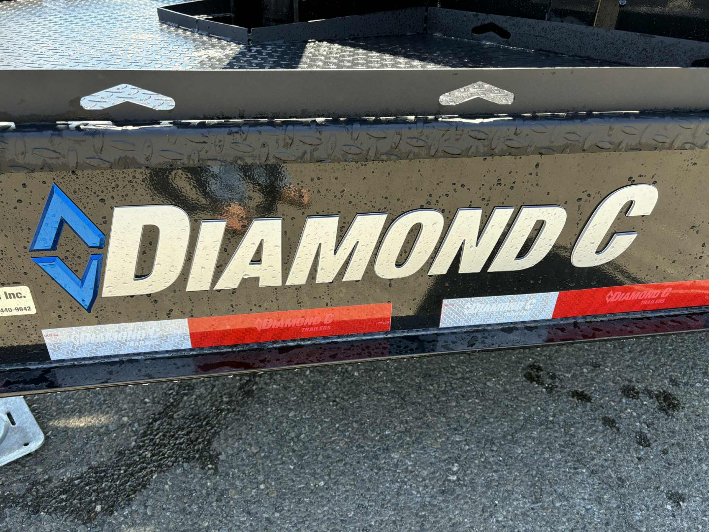 New 2026 Diamond C Trailers LPT207 14X82 14K Dump Trailer ONYX BLACK