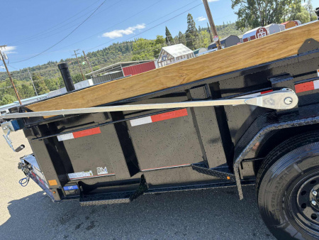 New 2026 Diamond C Trailers LPT207 14X82 14K Dump Trailer ONYX BLACK