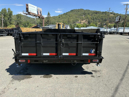New 2026 Diamond C Trailers LPT207 14X82 14K Dump Trailer ONYX BLACK