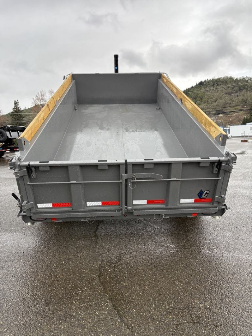 New DUMP 2026 Diamond C Trailers LPT207 82X14 LOW PROFILE 14K Trailer CEMENT GRAY