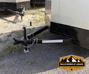 New 2026 Look Trailers 6X12 SA- ST DLX V-NOSE- Silver 6" Taller