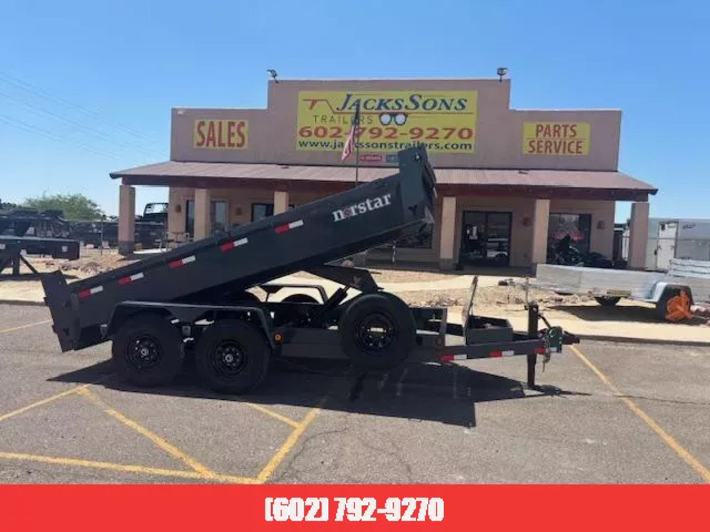 New 2026 Norstar 14x83 Norstar Tandem Axle Dump, 14K GVWR, 20" Sides Dump Trailer