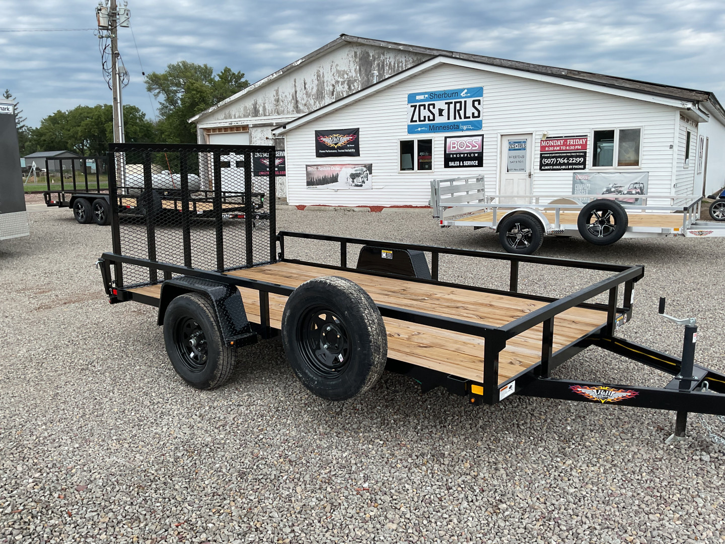 New 2026 H&H Trailers H7612RS-030 Utility Trailer