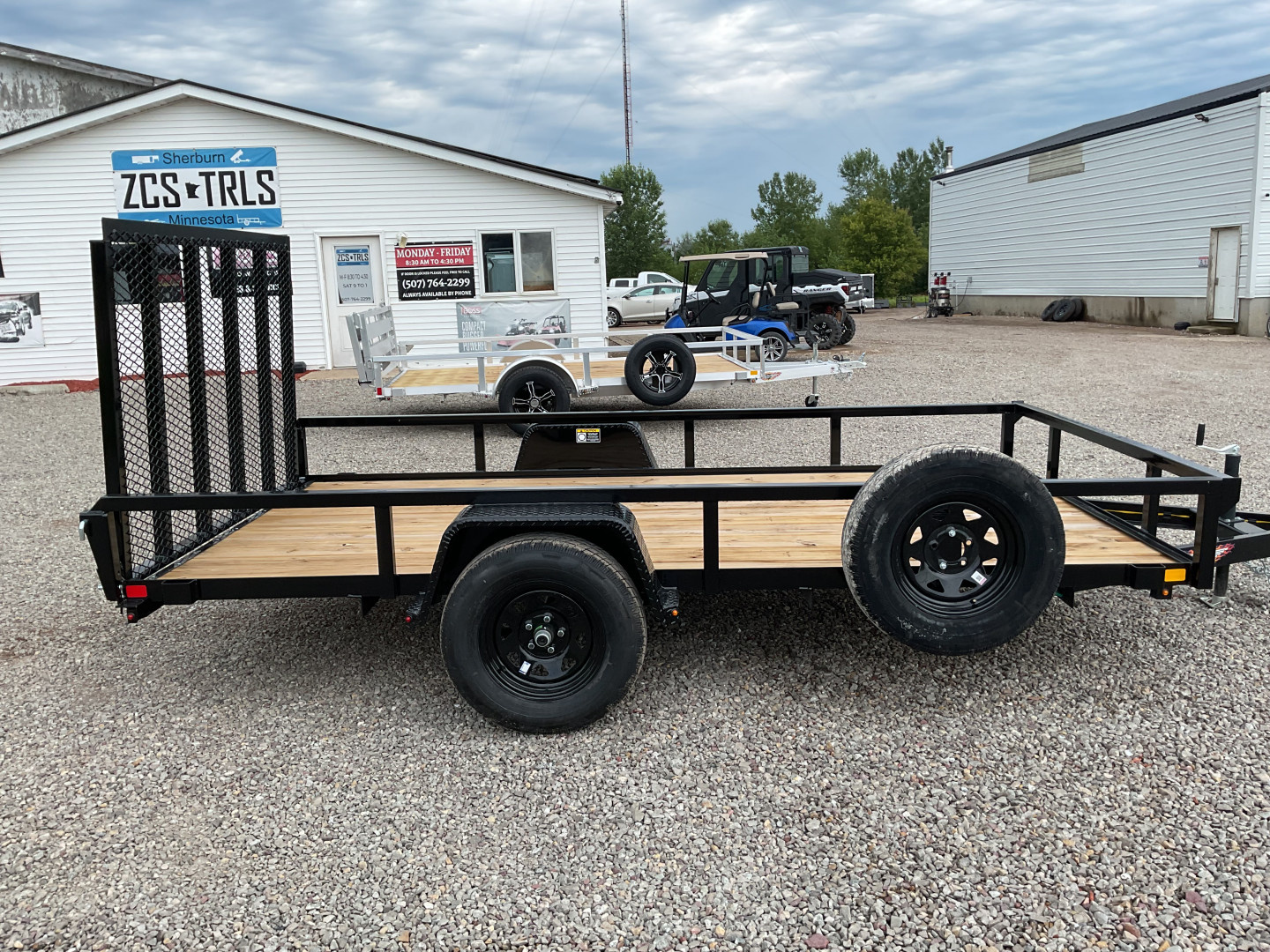 New 2026 H&H Trailers H7612RS-030 Utility Trailer
