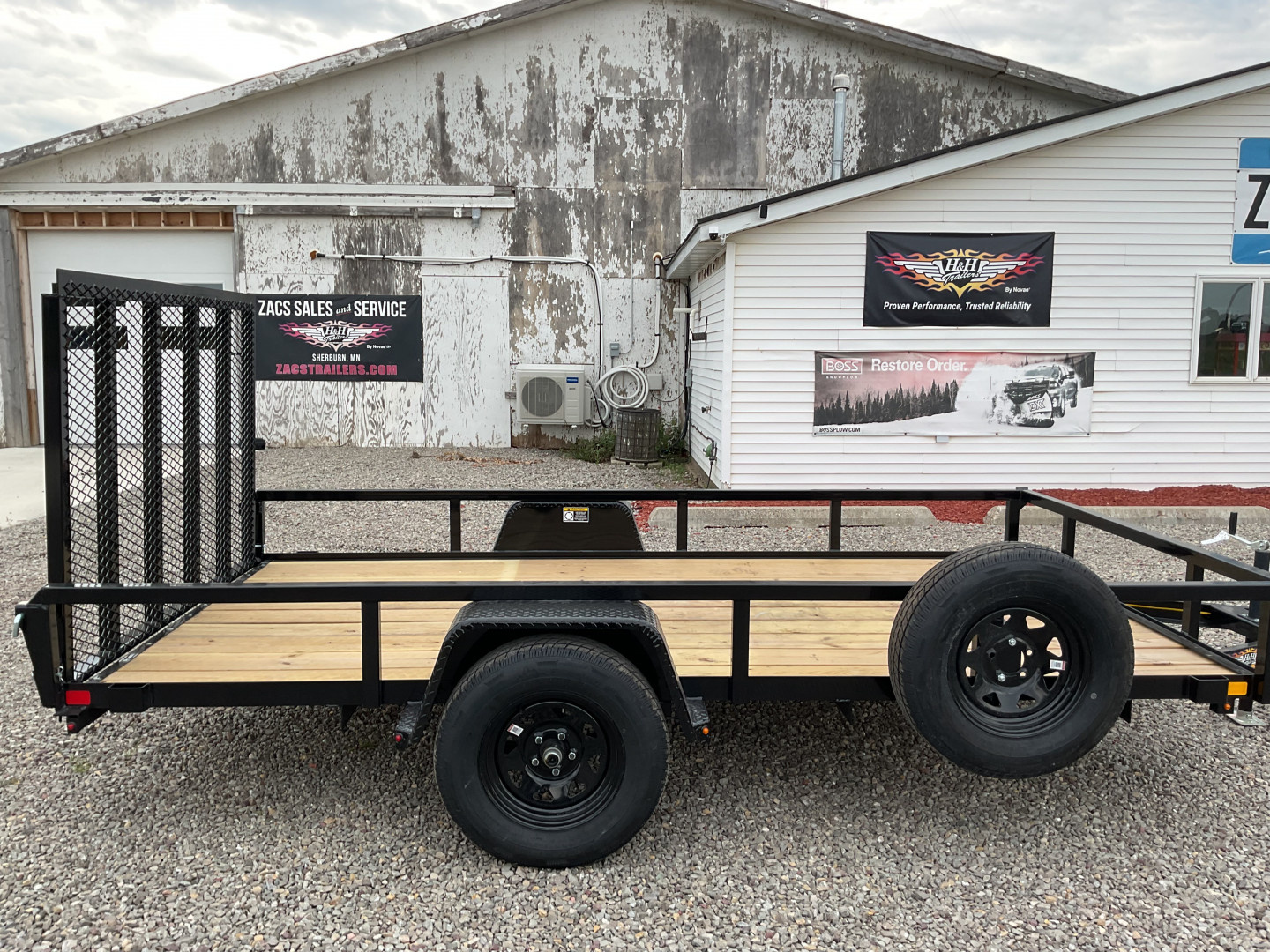 New 2026 H&H Trailers H7612RS-030 Utility Trailer