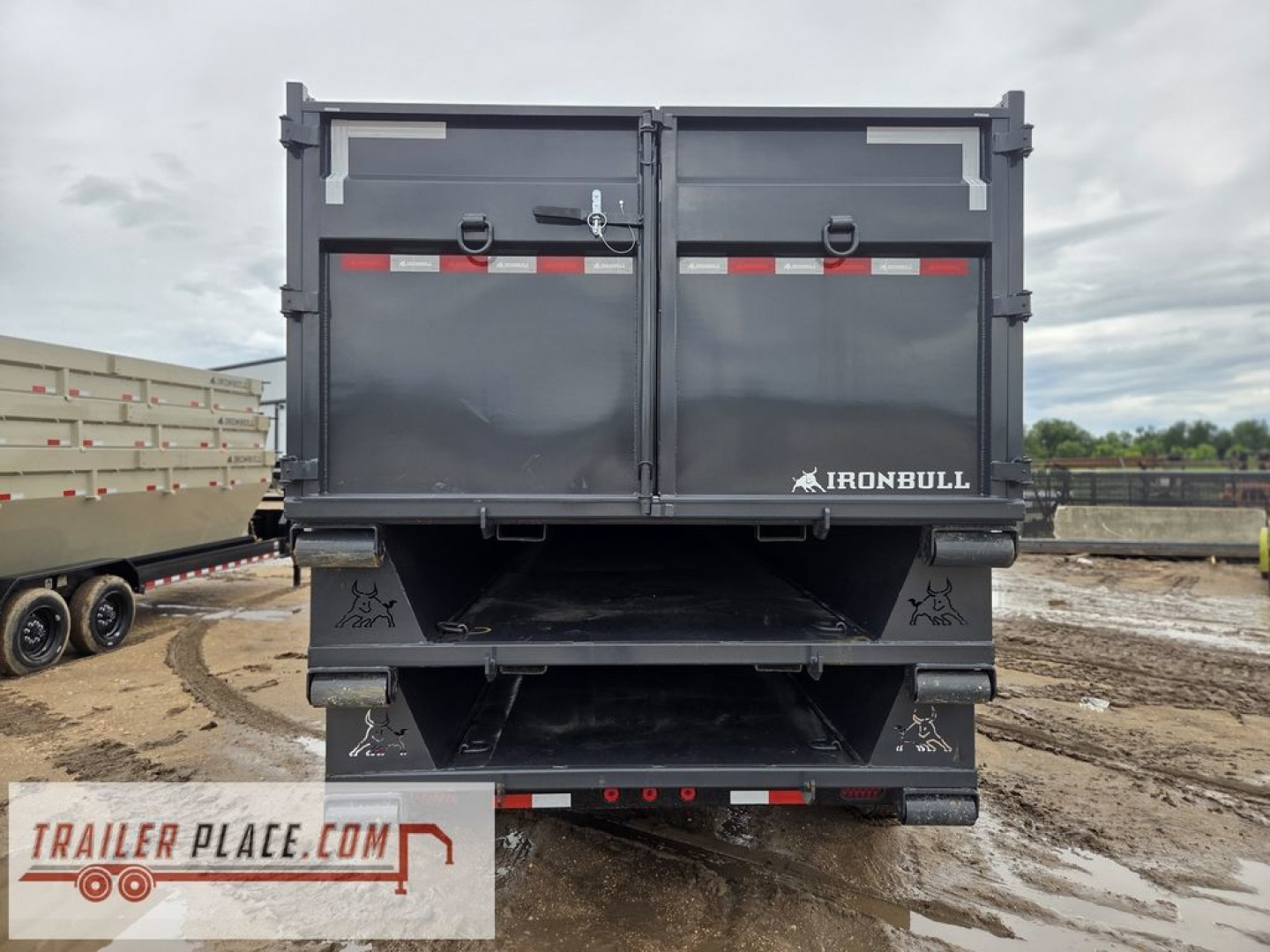 New 2026 IRON BULL 83"X20'x4' ROLL OFF DUMP PACKAGE*TRAILER W/ WINCH