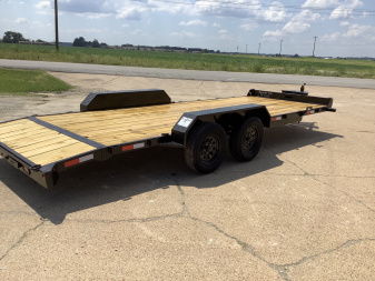 New 2025 B/R Trailers 82x18 7K TA Car Hauler