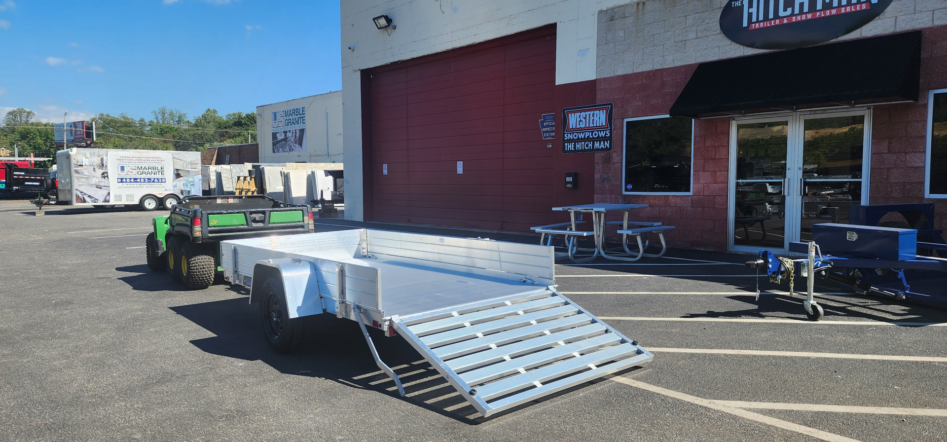 New 5' 3 x 10 Aluma 6310 Utility Trailer 2k