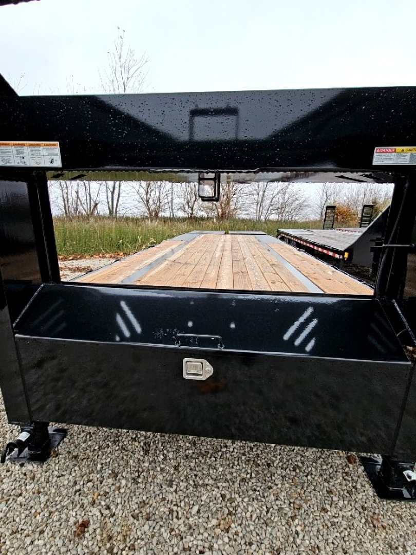 New 2026 Sure-Trac 8.5 x 25 (20+5) 15K Std Duty Beavertail Gooseneck Deckover Trailer