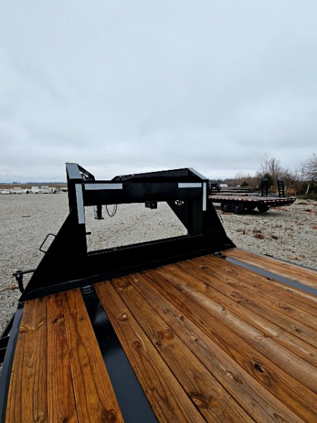 New 2026 Sure-Trac 8.5 x 25 (20+5) 15K Std Duty Beavertail Gooseneck Deckover Trailer