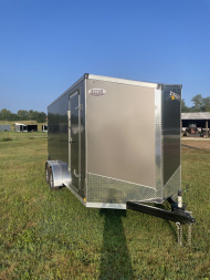 New 2025 Stealth Trailers Titan 7X16x84  w/ RAMP DOOR .080 POLYCORE Cargo / Enclosed Trailer