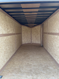 New 2025 Stealth Trailers Titan 7X16x84" w/ RAMP DOOR .080 POLYCORE Cargo / Enclosed Trailer