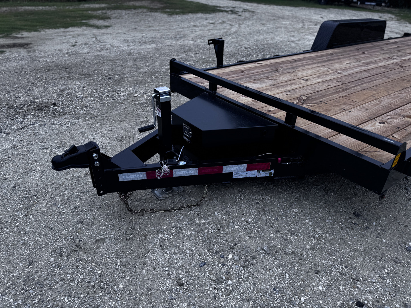 New 2025 Triple Crown Trailers 7x20 10k Power Tilt
