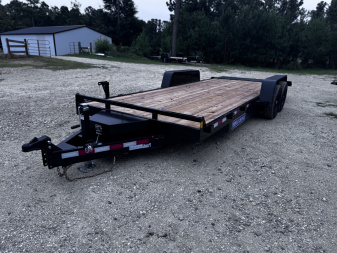 New 2025 Triple Crown Trailers 7x20 10k Power Tilt