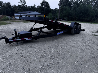 New 2025 Triple Crown Trailers 7x20 10k Power Tilt