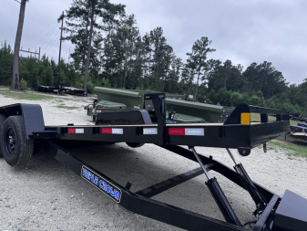 New 2025 Triple Crown Trailers 7x20 10k Power Tilt
