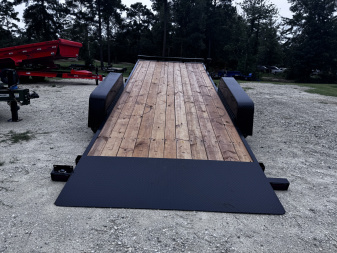 New 2025 Triple Crown Trailers 7x20 10k Power Tilt