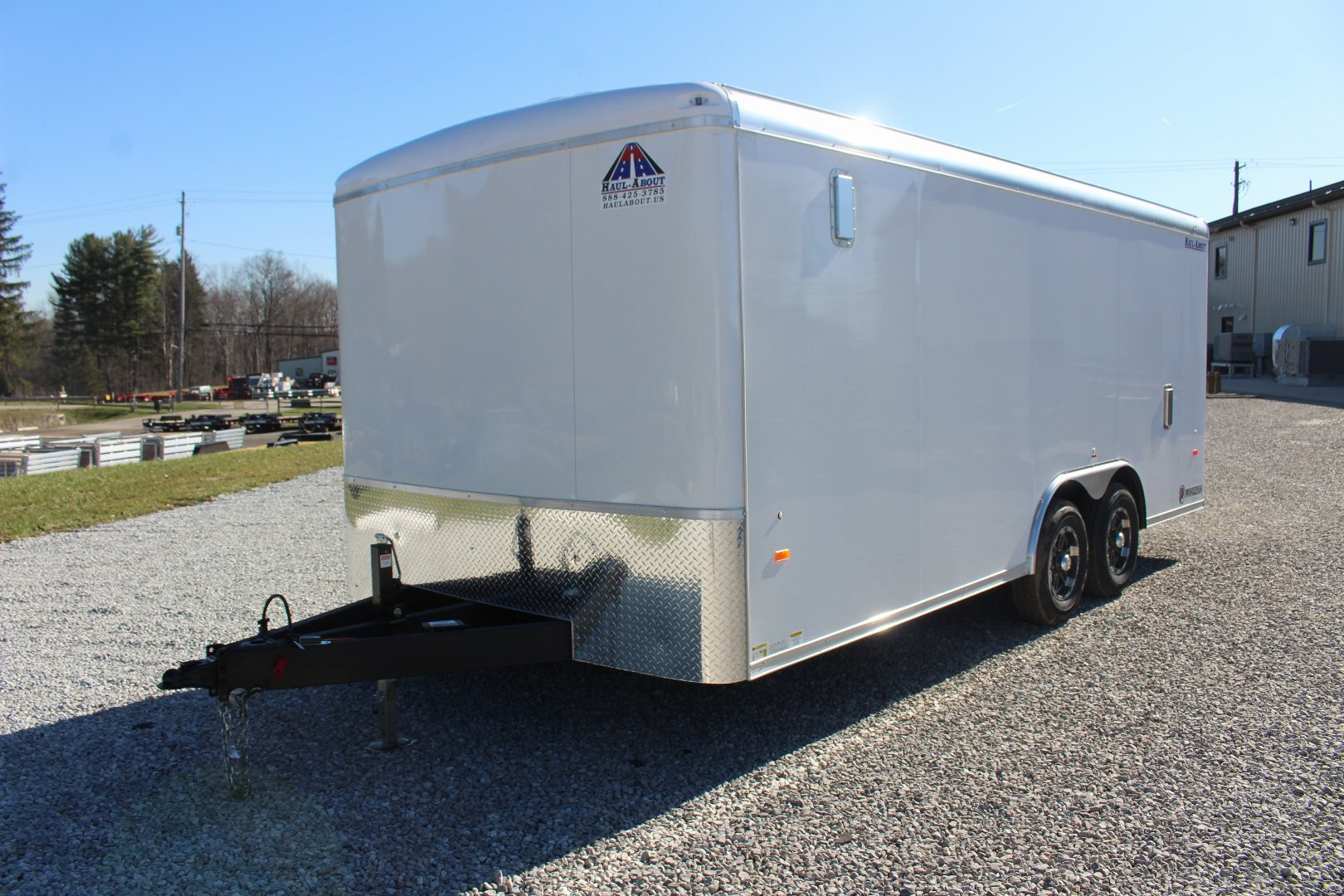 New 2026 Haul About LEOPARD 8.5' x 18' Cargo / Enclosed Trailer - 9990#GVW - RAMP DOOR