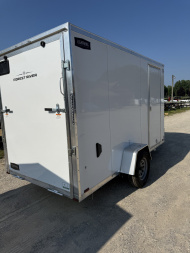 New 2026 Lightning Trailers 6X12 78  INTERIOR RAMP DOOR ALL ALUMINUM Cargo / Enclosed Trailer