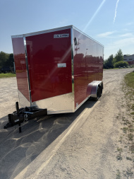 New 2026 US Cargo 7X16 W./ RAMP DOOR 7' INTERIOR Cargo / Enclosed Trailer