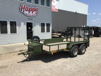 2025 Kearney 77"x12' Tandem Axle Utility Trailer