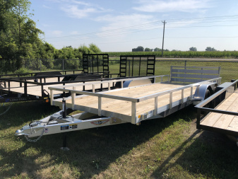 New 2025 H&H Trailers 20' ALUM. Landscape Trailer