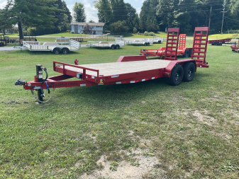 New 2026 Load Trail 20' RED 14K Equipment Trailer