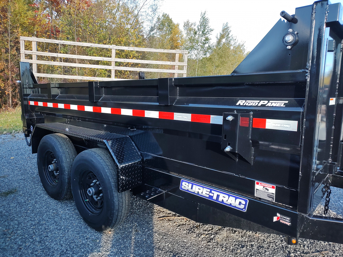 New 2025 SURE-TRAC ST8212TLDD-B-140 HD 7X12 DUMP 14K