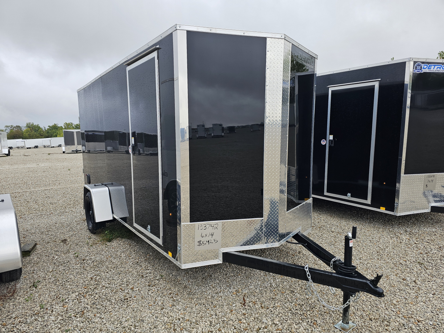 New 2026 CARGO EXPRESS EX DLX 6 x 14 3K Ramp Door Idler Cargo / Enclosed Trailer