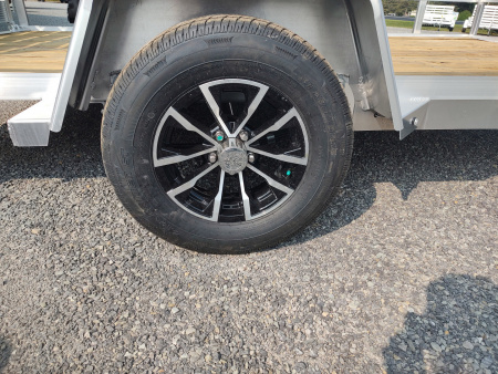 New 2026 Sure-Trac 7'X12 Aluminum Tube Top 3.0K Utility Trailer