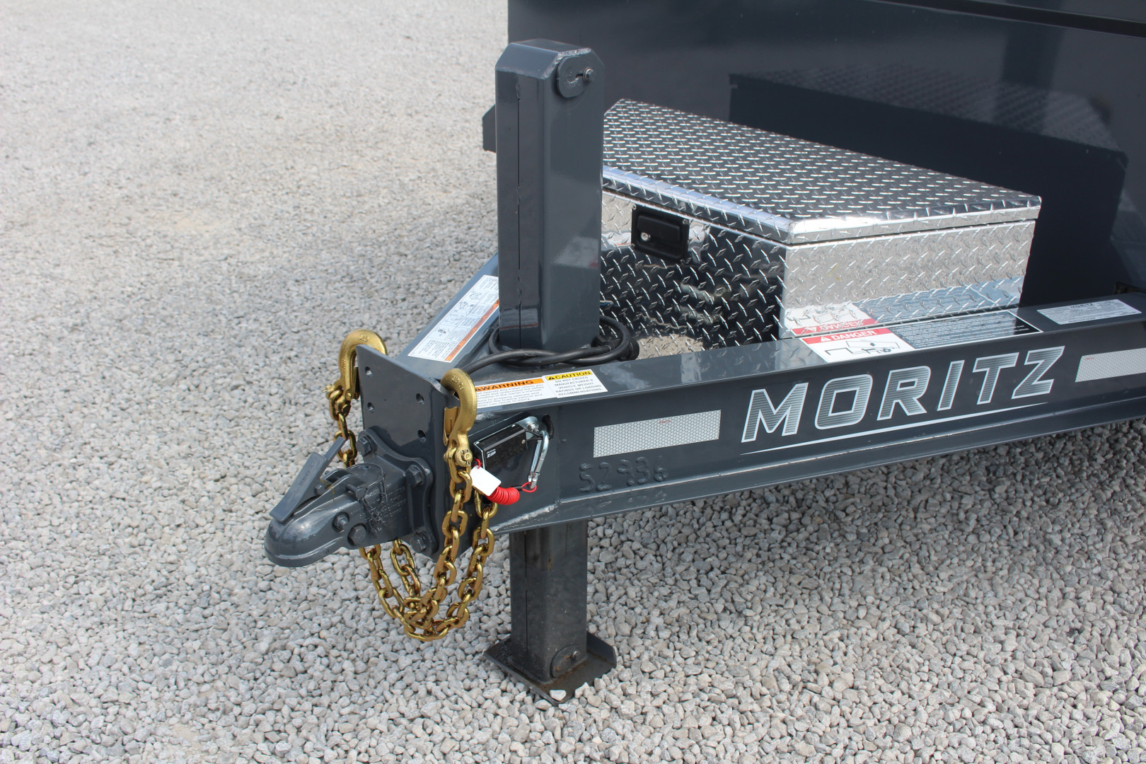New 2025 Moritz 6' 10" x 14' Heavy Commercial DLH Series Dump Trailer - 14000# GVW