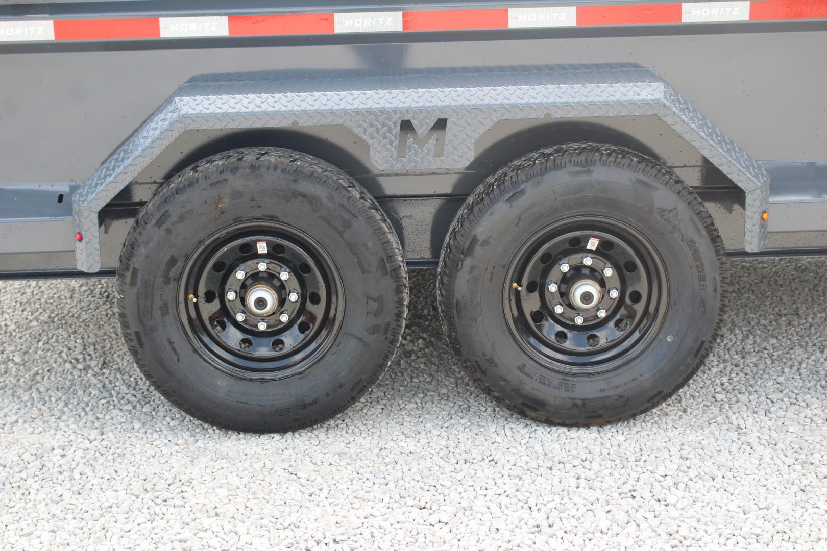 New 2025 Moritz 6' 10" x 14' Heavy Commercial DLH Series Dump Trailer - 14000# GVW