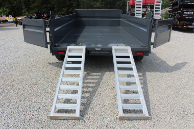 New 2025 Moritz 6' 10" x 14' Heavy Commercial DLH Series Dump Trailer - 14000# GVW