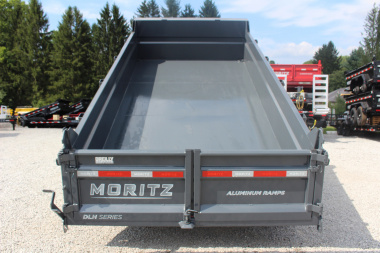 New 2025 Moritz 6' 10" x 14' Heavy Commercial DLH Series Dump Trailer - 14000# GVW