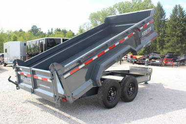 New 2025 Moritz 6' 10" x 14' Heavy Commercial DLH Series Dump Trailer - 14000# GVW
