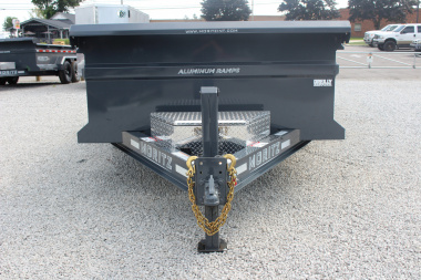 New 2025 Moritz 6' 10" x 14' Heavy Commercial DLH Series Dump Trailer - 14000# GVW