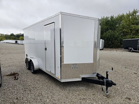 New 2026 Cargo Express XL SE 7' x 16' 7K Ramp Door Cargo / Enclosed Trailer