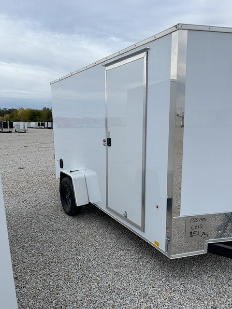 New 2026 Cargo Express EX DLX 6 x 12 3K Idler Ramp Door Cargo / Enclosed Trailer