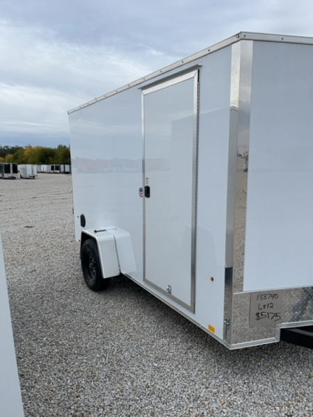New 2026 Cargo Express EX DLX 6 x 12 3K Idler Ramp Door Cargo / Enclosed Trailer