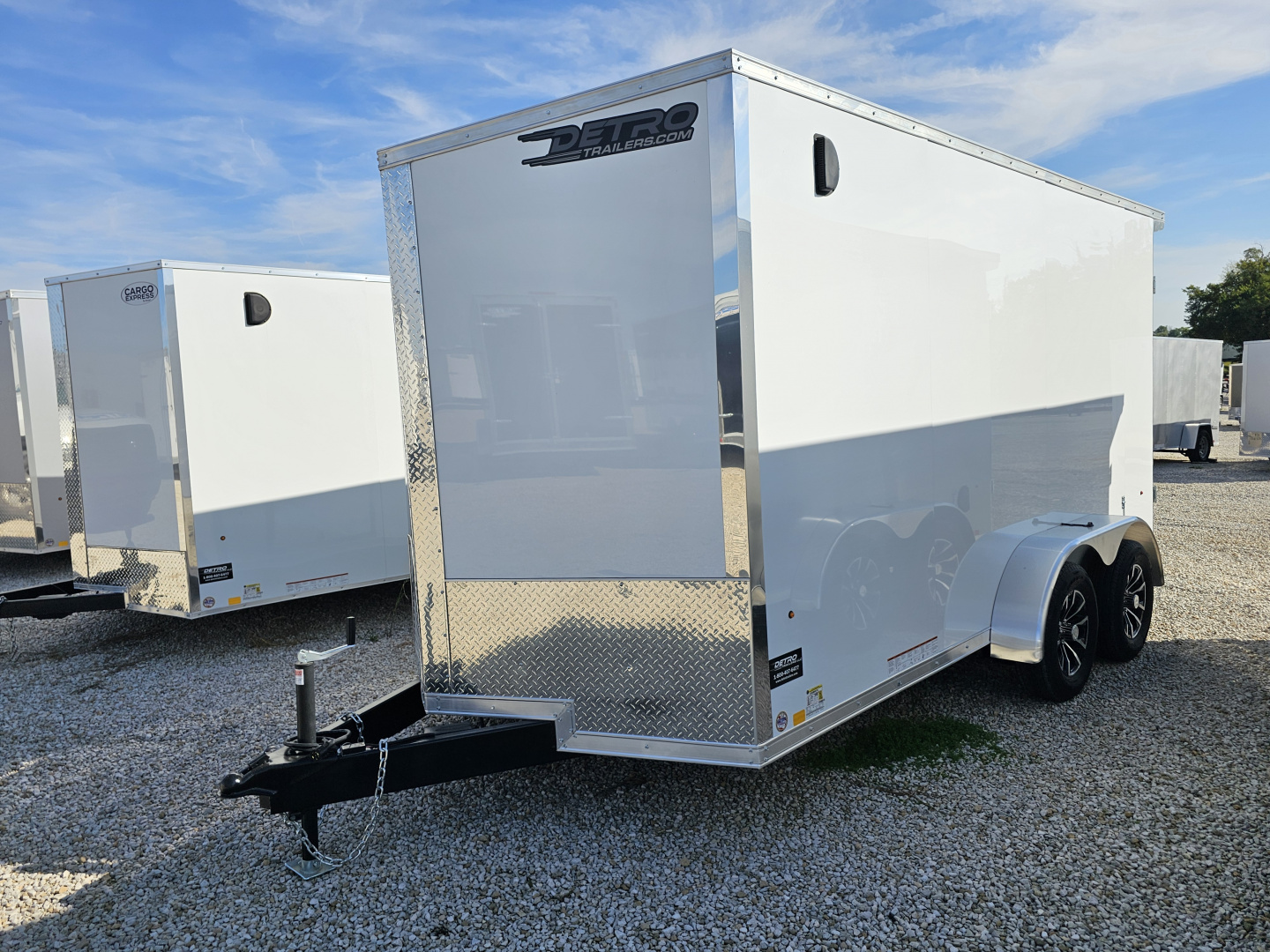 New 2026 Cargo Express XL SE 7' x 14' 7K Double Rear Door Cargo / Enclosed Trailer