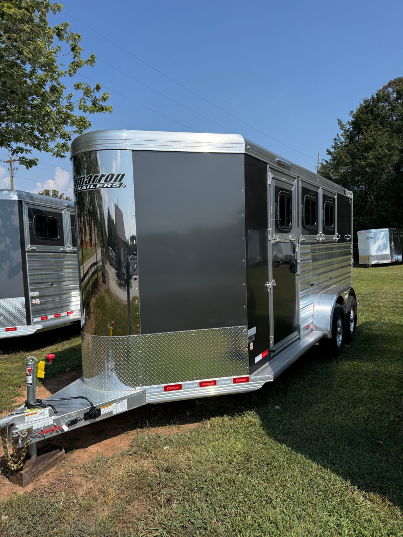 New 2026 Cimarron Trailers Norstar 3 Horse Slant Bumper Pull RTG Horse Trailer