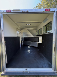 New 2026 Cimarron Trailers Norstar 3 Horse Slant Bumper Pull RTG Horse Trailer