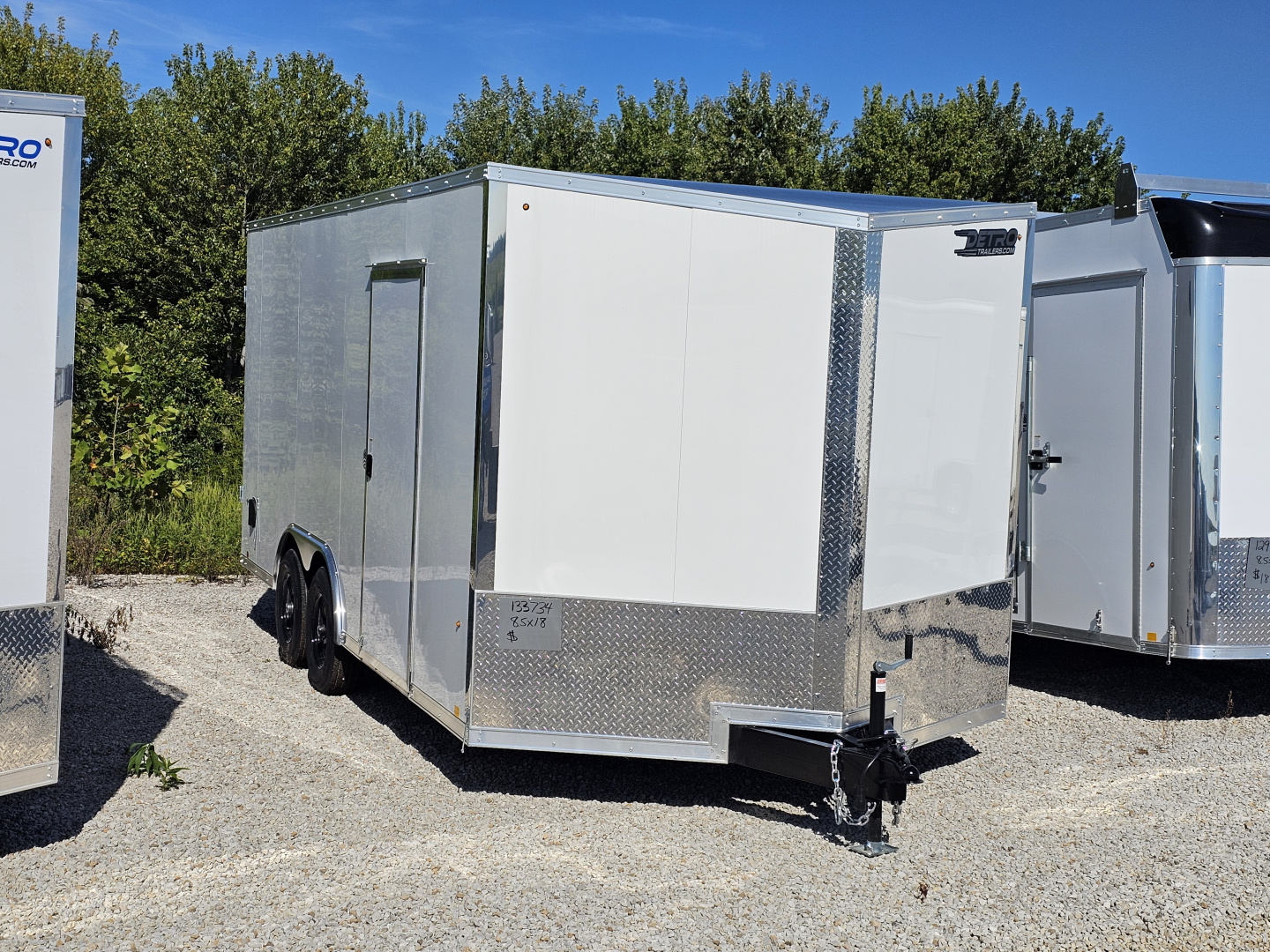 New 2026 Cargo Express 8.5 x 18 10K Double Rear Door Cargo / Enclosed Trailer