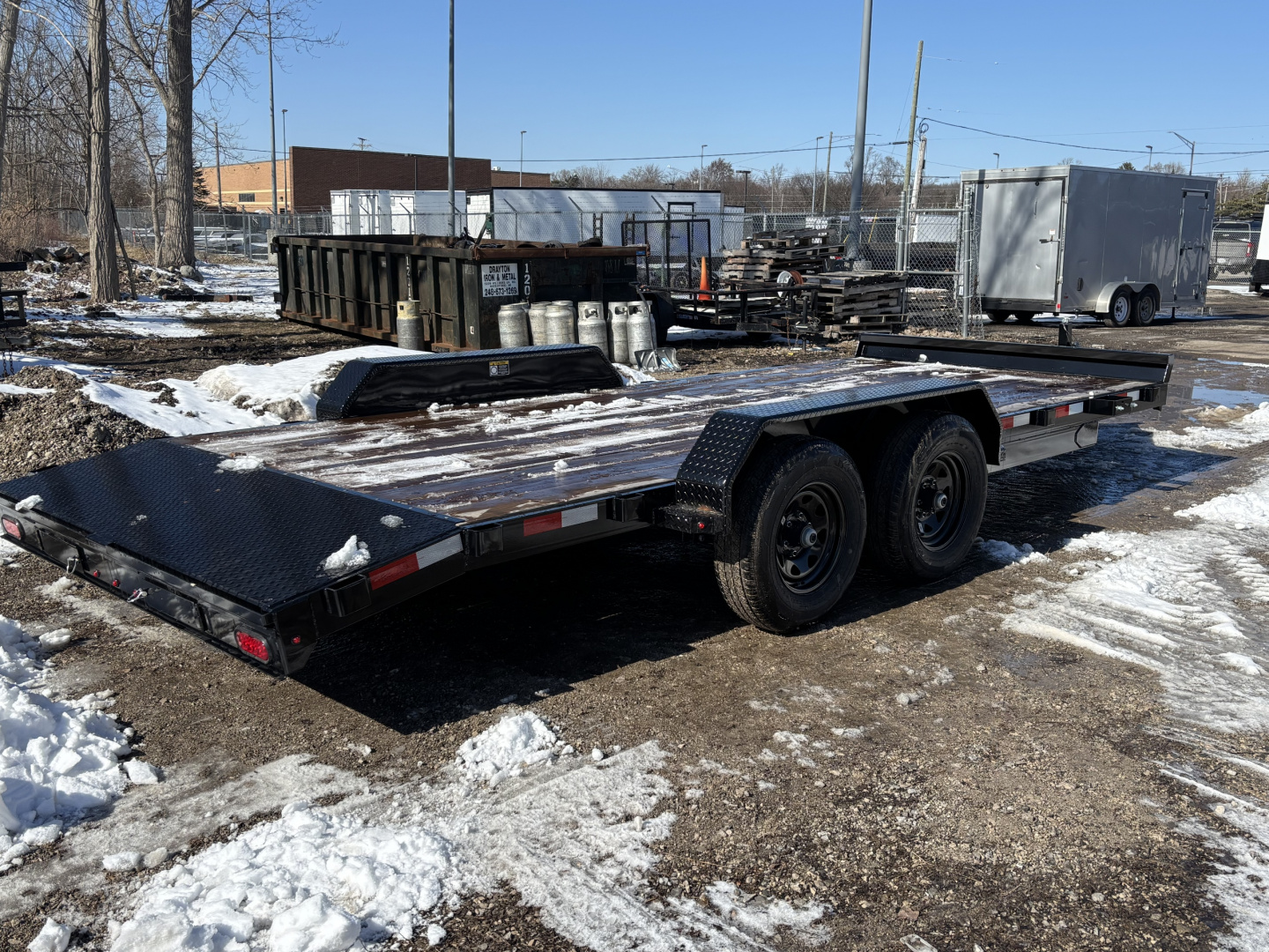 New 2025 H&H HCH8218BP-100 Car Hauler (16+2)